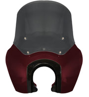 OG Harley-Davidson Softail Low Rider S Complete T-Sport Fairing Kit - Midnight Crimson - Original Garage Moto