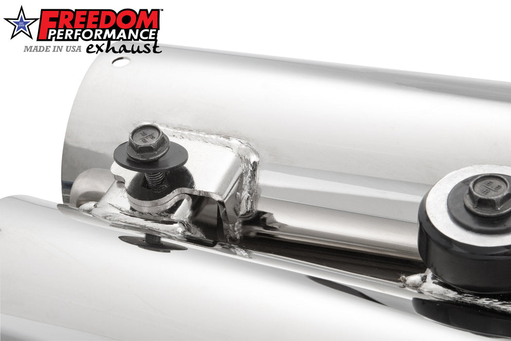 FREEDOM EXHAUST INDIAN SCOUT-ROGUE-BOBBER-SIXTY FREEDOM 4" SLIP-ONS 2014-2024 (DOES NOT FIT ANY 2025 CURRENTLY)