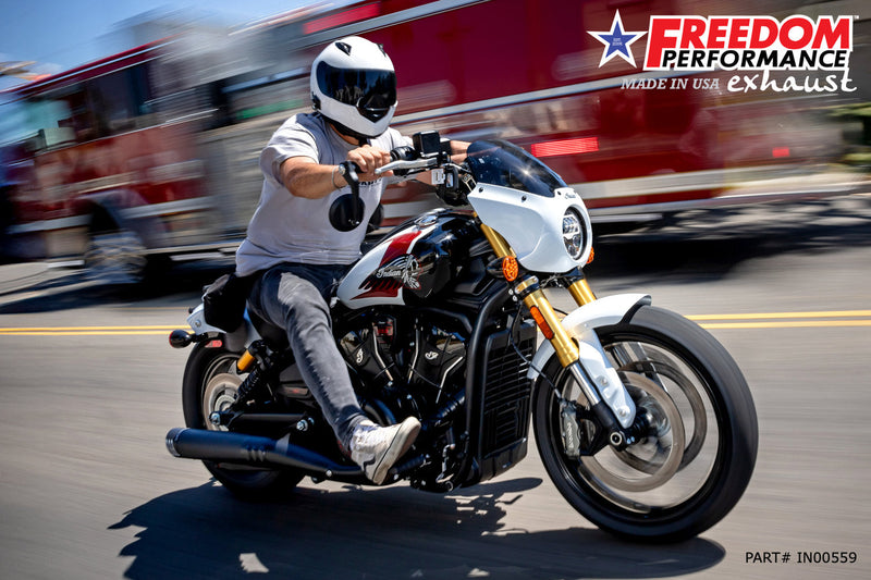 INDIAN  2025-PRESENT SCOUT 101-CLASSIC-SUPER-SPORT-BOBBER 4" SLIP-ON BUNDLE