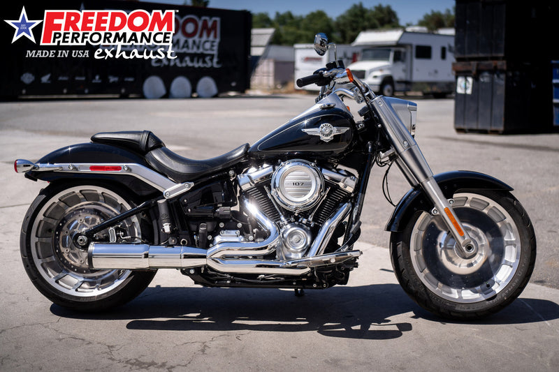 FREEDOM EXHAUST -  SOFTAIL 2-STEP 4.5” UNION 2-INTO-1
