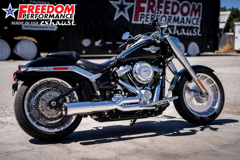 FREEDOM EXHAUST -  SOFTAIL 2-STEP 4.5” UNION 2-INTO-1