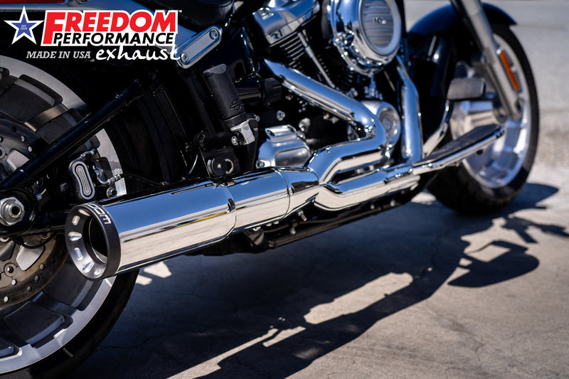 FREEDOM EXHAUST -  SOFTAIL 2-STEP 4.5” UNION 2-INTO-1