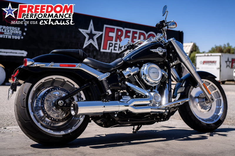 FREEDOM EXHAUST -  SOFTAIL 2-STEP 4.5” UNION 2-INTO-1