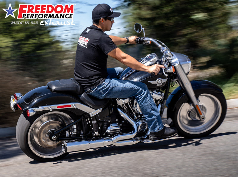 FREEDOM EXHAUST -  SOFTAIL 2-STEP 4.5” UNION 2-INTO-1