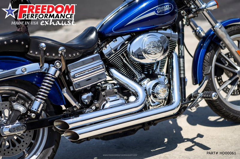 FREEDOM EXHAUST -  DYNA AMENDMENT SIDE-SLASH 1991-2017