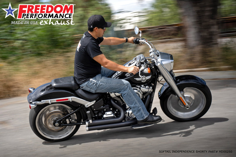 FREEDOM EXHAUST - SOFTAIL INDEPENDENCE SHORTY