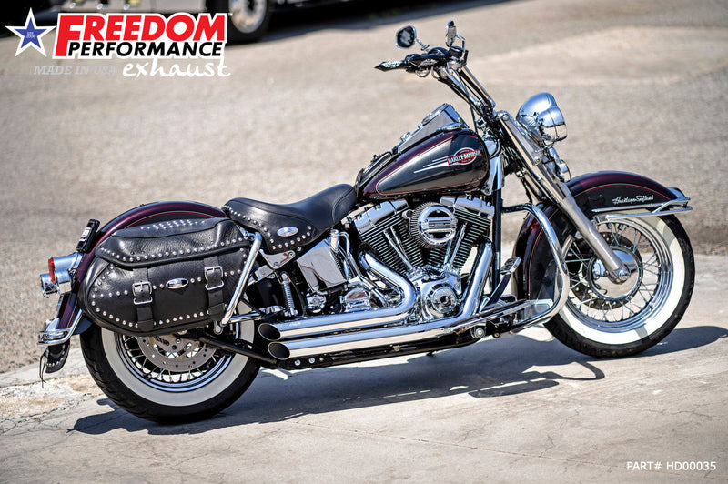 FREEDOM EXHAUST -  SOFTAIL AMENDMENT SIDE SLASH