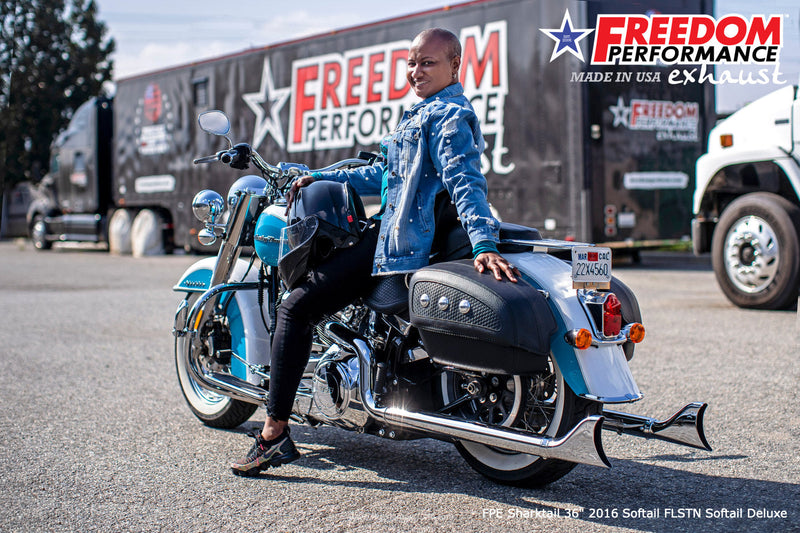 FREEDOM EXHAUST -  SOFTAIL 2.5" CLASSIC SLIP-ONS 1997-2017 *FITS FREEDOM HEADERS ONLY*