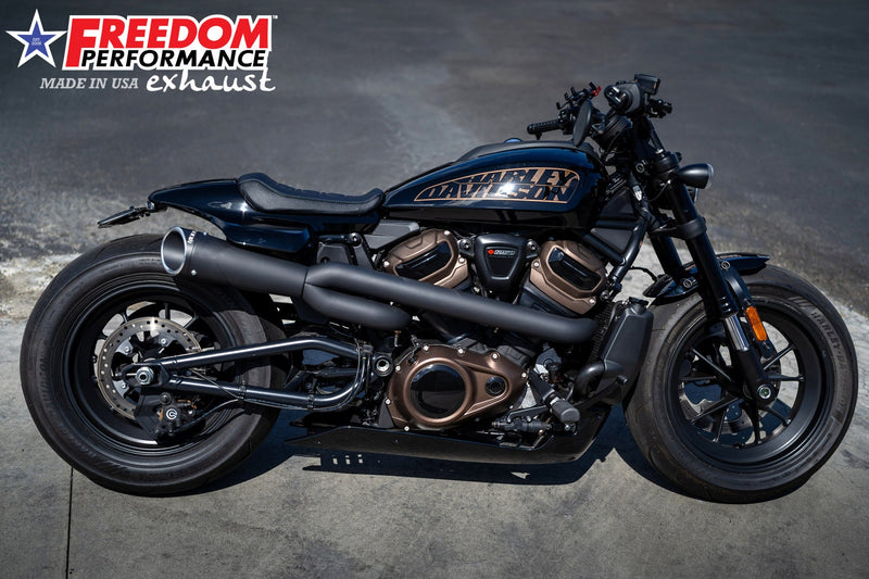 FREEDOM EXHAUST - SPORTSTER S 2-INTO-1 COMBAT SHORTY HIGH
