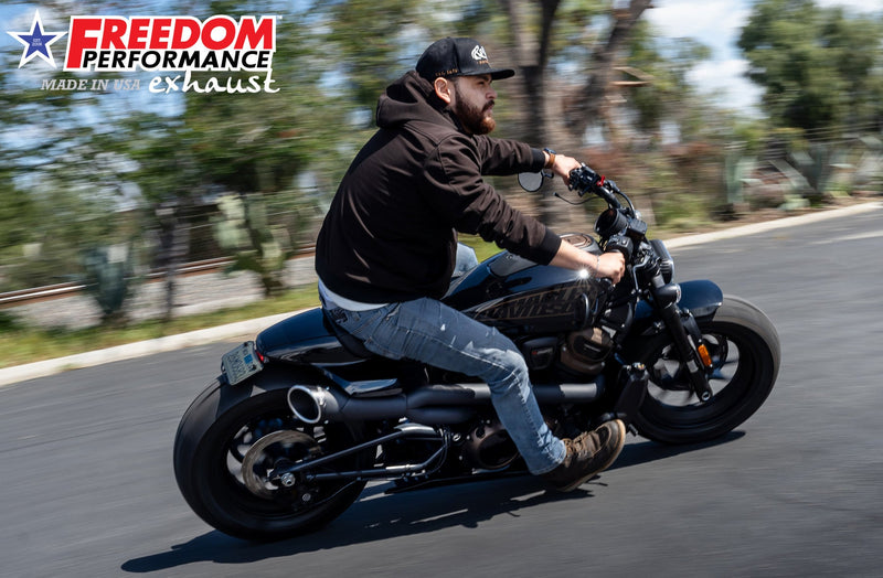 FREEDOM EXHAUST - SPORTSTER S 2-INTO-1 COMBAT SHORTY HIGH