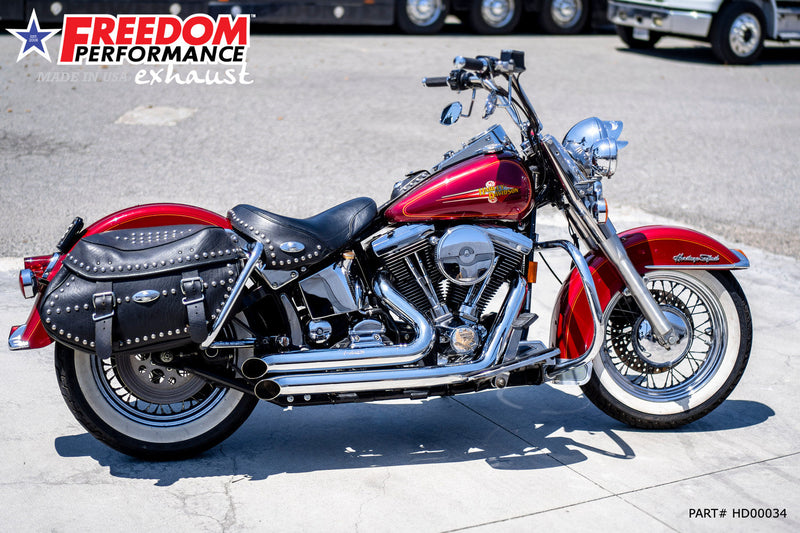 FREEDOM EXHAUST -  SOFTAIL DECLARATION TURN-OUTS