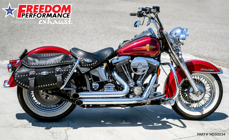 FREEDOM EXHAUST -  SOFTAIL DECLARATION TURN-OUTS