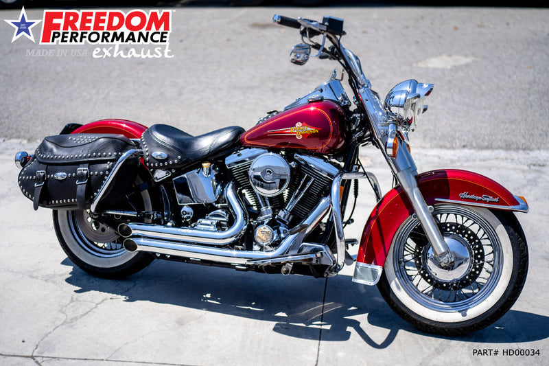 FREEDOM EXHAUST -  SOFTAIL DECLARATION TURN-OUTS