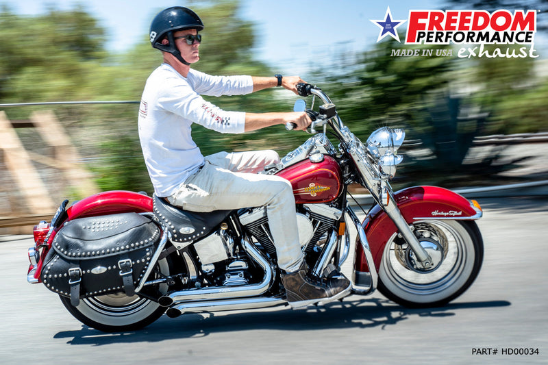 FREEDOM EXHAUST -  SOFTAIL DECLARATION TURN-OUTS