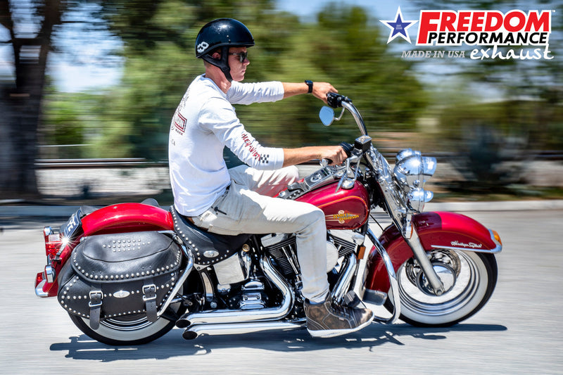 FREEDOM EXHAUST -  SOFTAIL DECLARATION TURN-OUTS