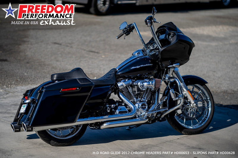 HARLEY TOURING AMERICAN OUTLAW & COMBAT FLUTED 4.5" MEGAPHONE SLIP-ONS BUNDLE 1995-PRESENT