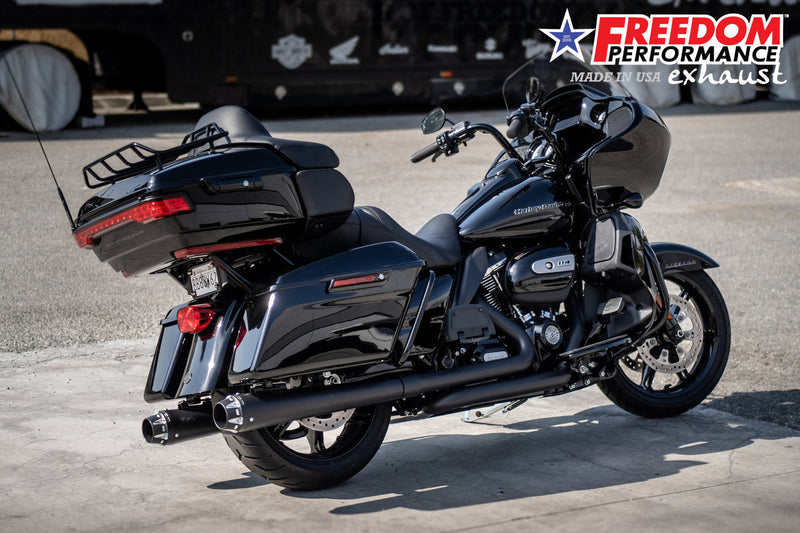 FREEDOM EXHAUST -  TOURING RIGHT SIDE TUCK & UNDER TRUE-DUAL HEADERS