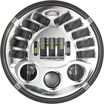 CUSTOM DYNAMICS 7" Adaptive Headlamp for Indian - Chrome