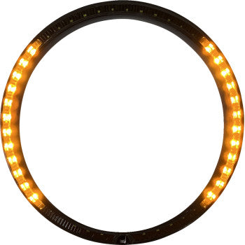 CUSTOM DYNAMICS ProBEAM® Turn Signal Ring Trim - Sequential - Amber / White