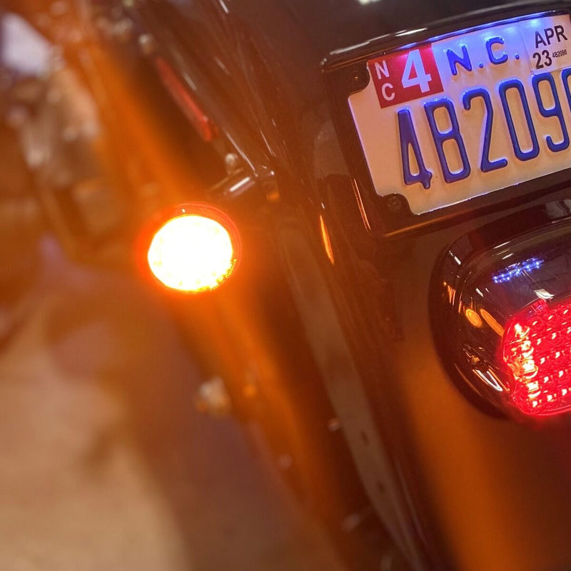 CUSTOM DYNAMICS Bullet ProBEAM® Turn Signal Inserts - 1156 - Amber