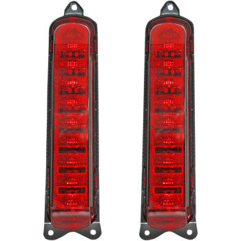 CUSTOM DYNAMICS ProBEAM® LED Taillight Panels for CVO™ - Red Lens
