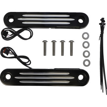 CUSTOM DYNAMICS ProBEAM® Dynamic Strips™ V2 Front Turn Signals - Contrast