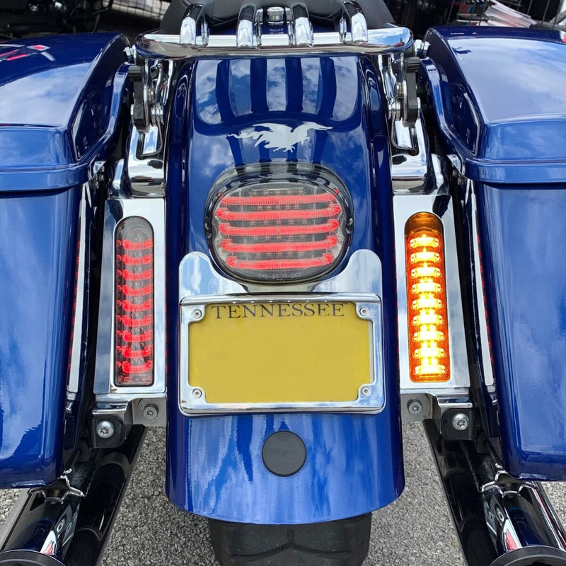 CUSTOM DYNAMICS ProBEAM® Dual Color Run & Turn Fillerz® - Smoke - Chrome