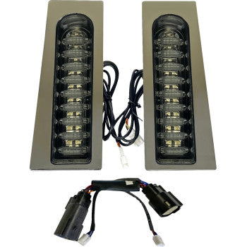 CUSTOM DYNAMICS ProBEAM® Dual Color Run & Turn Fillerz® - Smoke - Chrome