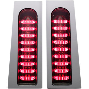 CUSTOM DYNAMICS ProBEAM® Fillerz® Saddlebag LED Lights - Smoke - Chrome