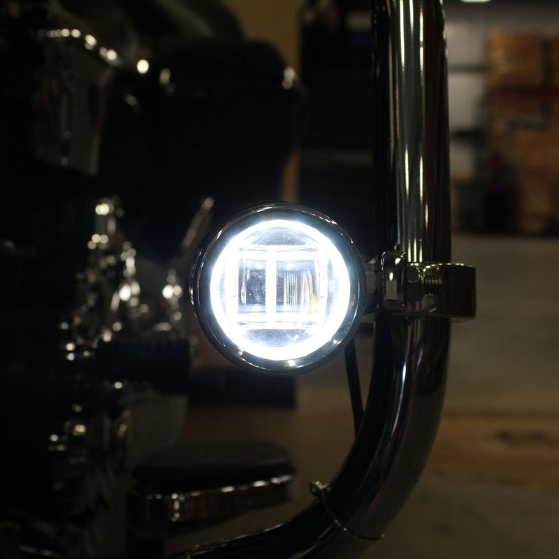 CUSTOM DYNAMICS ProBEAM® LED Halo Fog Lamps - Black