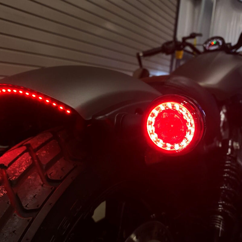CUSTOM DYNAMICS ProBEAM® Rear LED Turn Signal - Black - Red