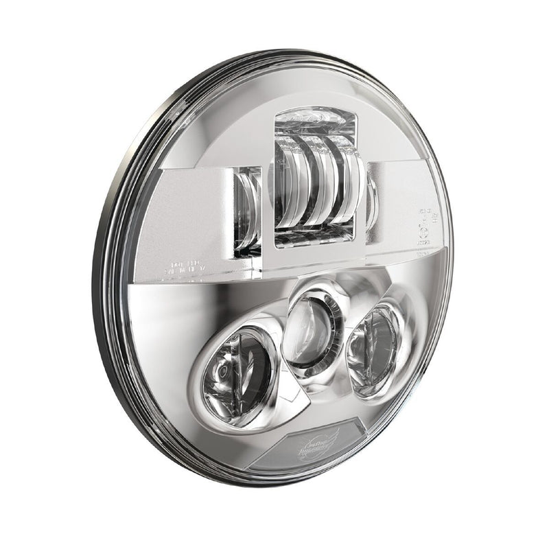 CUSTOM DYNAMICS ProBEAM Headlight Kit - 5-3/4" - Chrome - FXLRST/FXRST