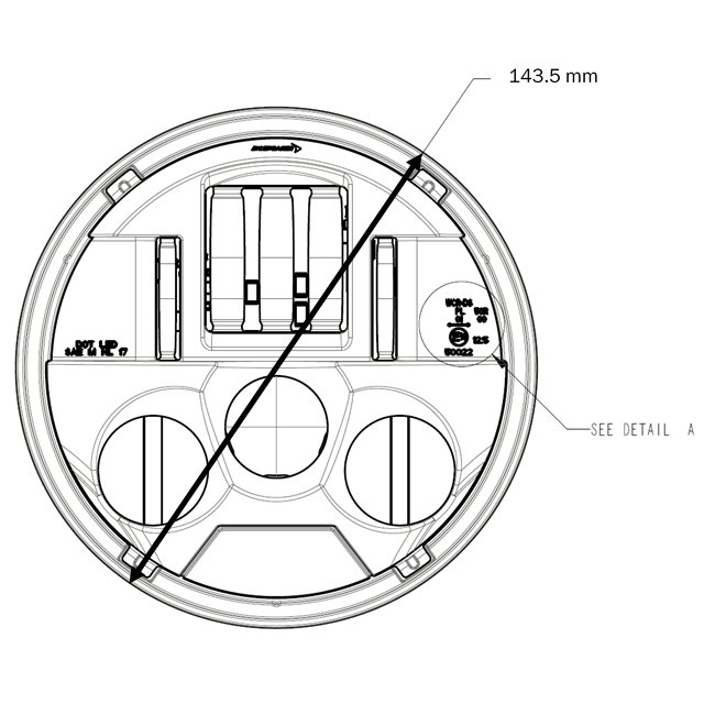 CUSTOM DYNAMICS ProBEAM Headlight Kit - 5-3/4" - Black - FXLRST/FXRST
