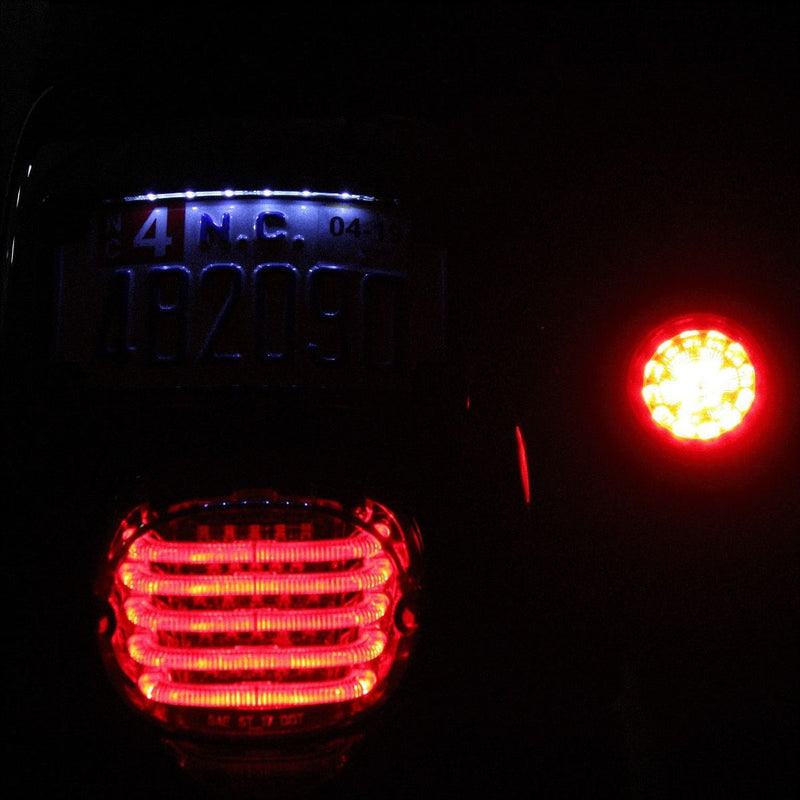 CUSTOM DYNAMICS ProBeam Red 1156 Read Led Turn Signal Inserts