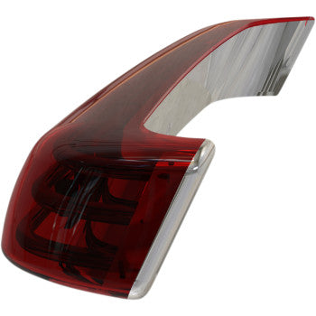 CUSTOM DYNAMICS ProBEAM® BAGZ™ LED Saddle Bag Lights - Chrome - Red - '14-'24