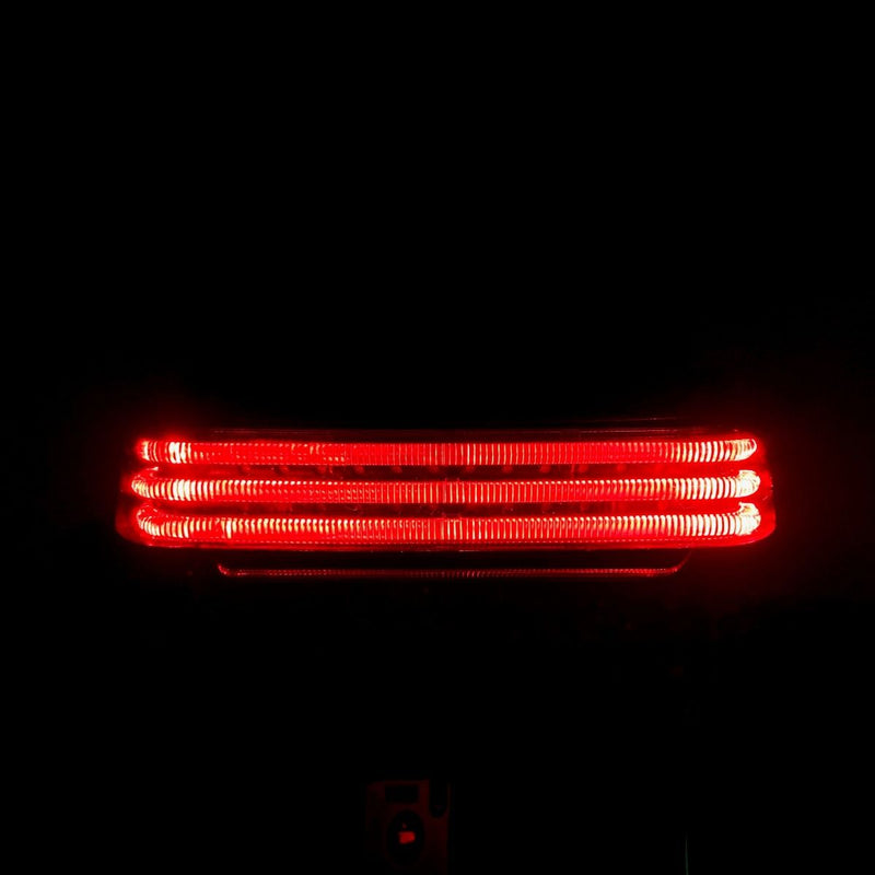 CUSTOM DYNAMICS ProBEAM® BAGZ™ LED Saddle Bag Lights - Chrome - Red - '97-'13