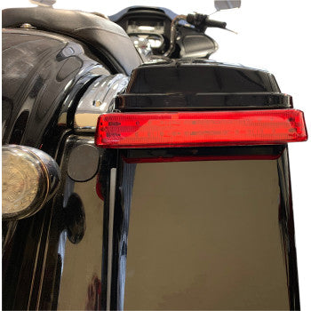 CUSTOM DYNAMICS ProBEAM® BAGZ™ LED Saddle Bag Lights - Chrome - Red - '14-'24