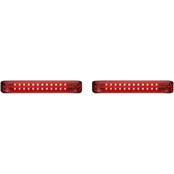 CUSTOM DYNAMICS ProBEAM® LED Sequential BAGZ™ Saddlebag Lights - Black/Red