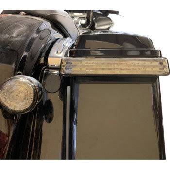 CUSTOM DYNAMICS ProBEAM® BAGZ™ LED Saddle Bag Lights - Chrome - Smoke - '14-'24