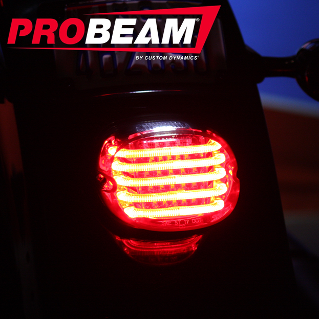 CUSTOM DYNAMICS ProBeam Low Profile LED Taillight - No Tag Window