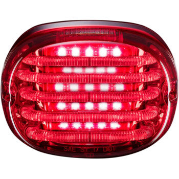 CUSTOM DYNAMICS ProBEAM® Squareback LED Taillight Kit - Top Window - Red