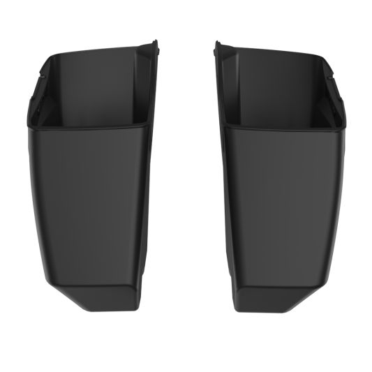 ADVANBLACK Holeshot Chopped Saddlebags Bottoms for '14-'23 Harley Touring - Unpainted