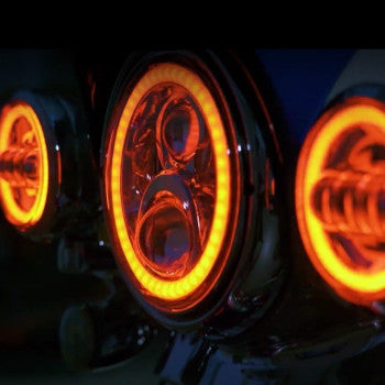 CUSTOM DYNAMICS ProGLOW™ 4-1/2" Passing Lamps with Color Changing Halos