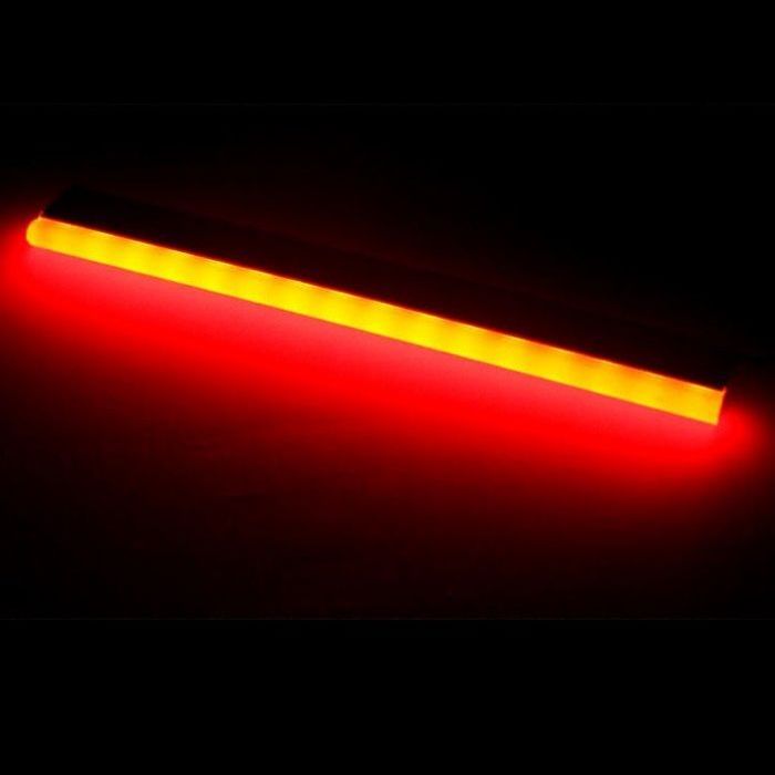 CUSTOM DYNAMICS Plug & Play Red Plasma Rods™ - 8" - Smoke Lens