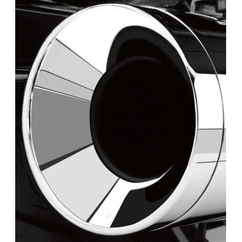 COBRA 4" Billet Exhaust Tip - Straight - Chrome