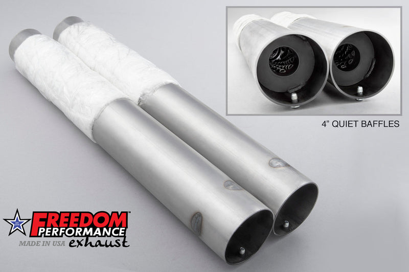 FREEDOM EXHAUST FPE 4" & 4.5" SLIPONS BAFFLES PAIR ALL (SPECIAL ORDER)