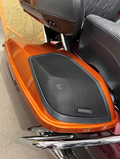 HOGTUNES Cut In Saddlebag Lid Kit with 692-XL 6"x9" Speakers - Touring '14-'23