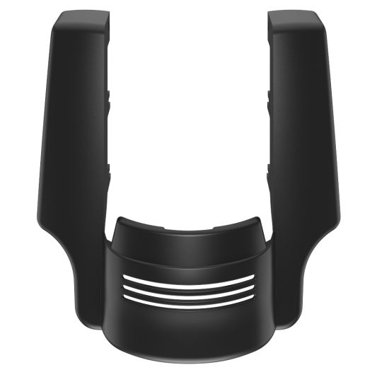 ADVANBLACK Stretched Rear Fender Extension Dual Exhaust Cutout For '09-'23 Harley Davidson Touring - Unpainted