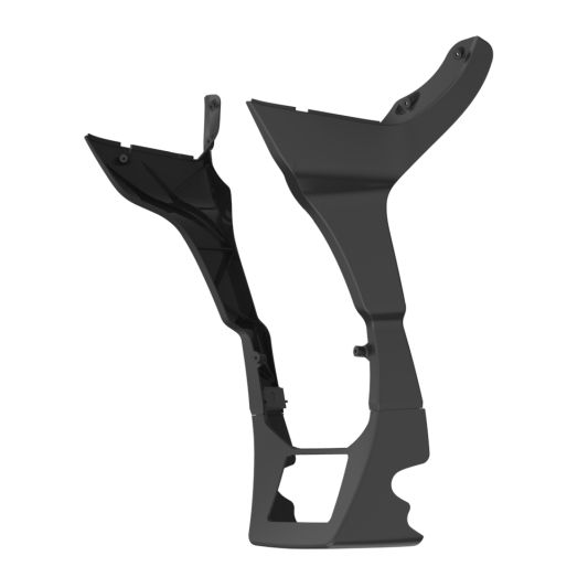 ADVANBLACK Fairing Spoiler Kit for 2017-2023 Road Glide - Vivid Black