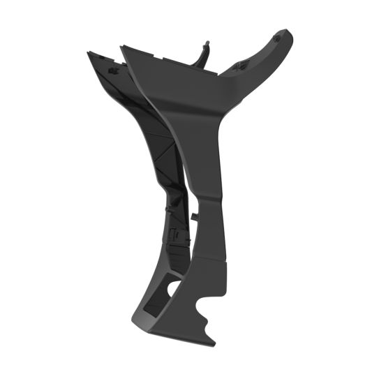 ADVANBLACK Fairing Spoiler Kit for 2017-2023 Road Glide - Vivid Black